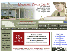 Tablet Screenshot of esu1.org